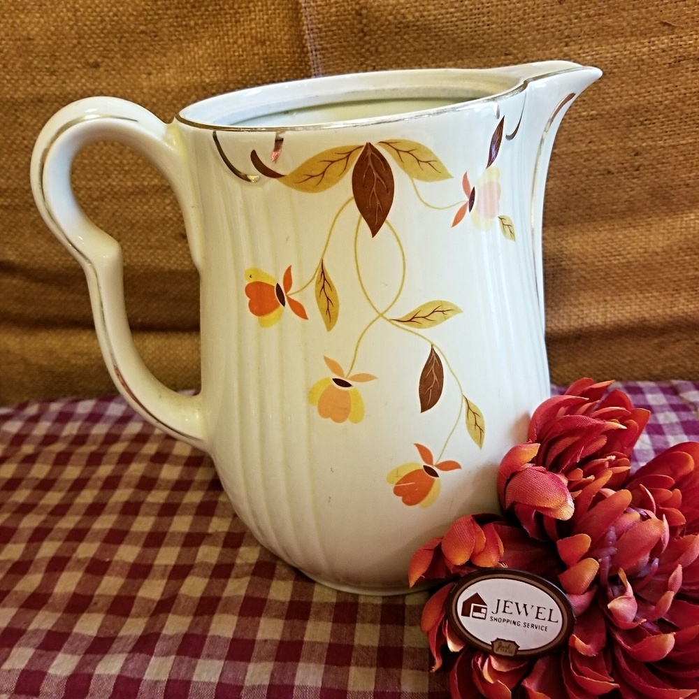 Autumn Leaf Pitcher/Coffee Pot